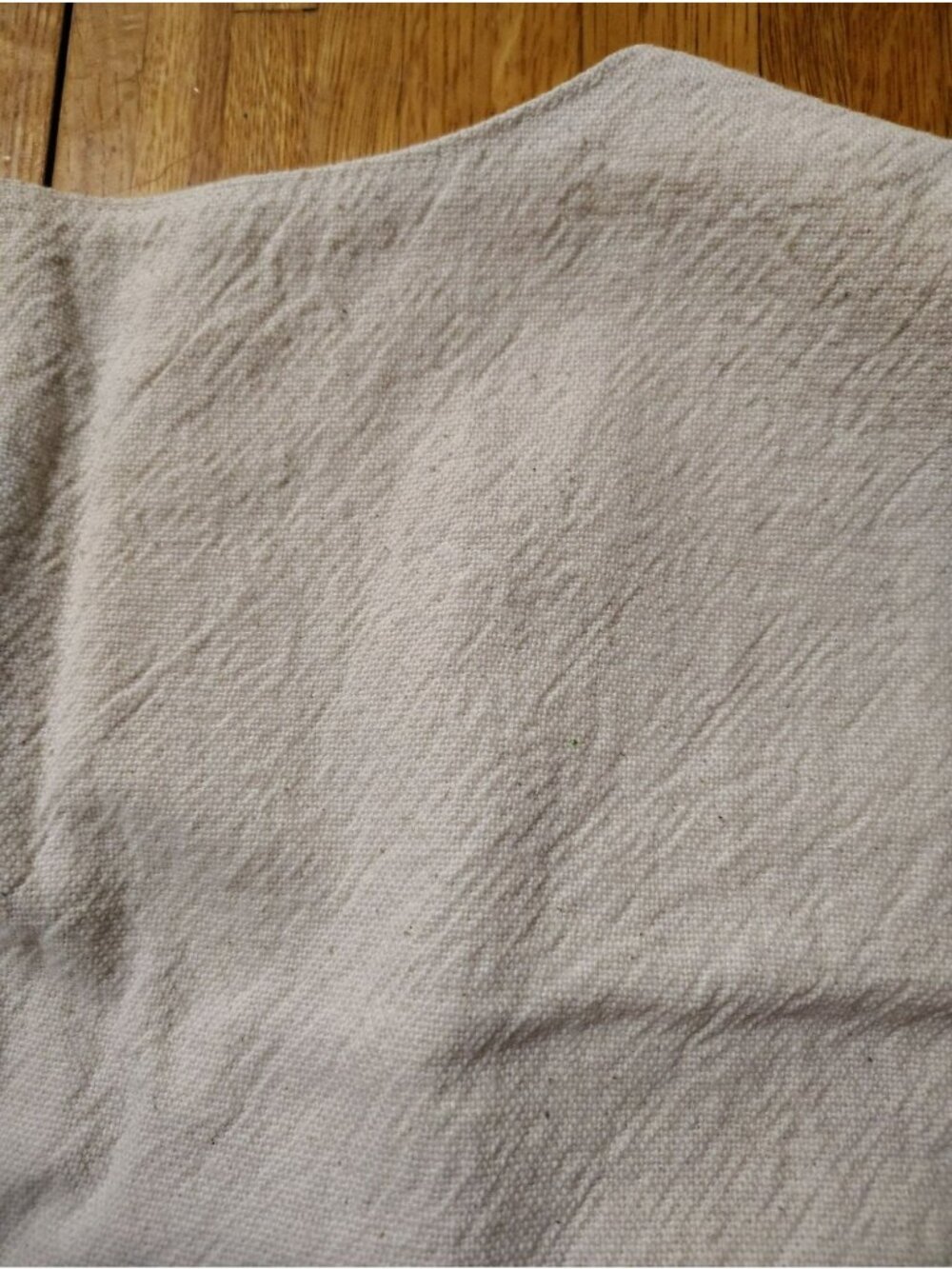 Takasami embroidered cream cotton vest Western cottagecore Mexican style - Picture 8 of 8